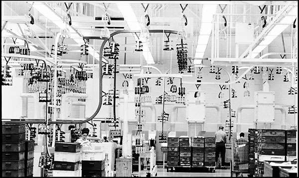 Telephone Factory c 1972 : End of the Machine Age : Clayton Price Photographer